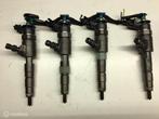 4 X Verstuiver diesel Ford Fiesta VII ('17-'18) 0445110489, Auto-onderdelen, Gebruikt, Ford, Ophalen of Verzenden, Ford