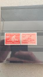 Nederlands Indië 269/70 A met plakker/82, Ophalen of Verzenden