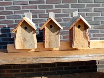 Robuuste vogelhuisjes nestkastjes van douglas hout  beschikbaar voor biedingen