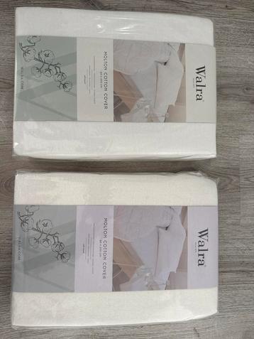 Walra Molton Matrasbeschermer 90x200 - 2 stuks beschikbaar voor biedingen