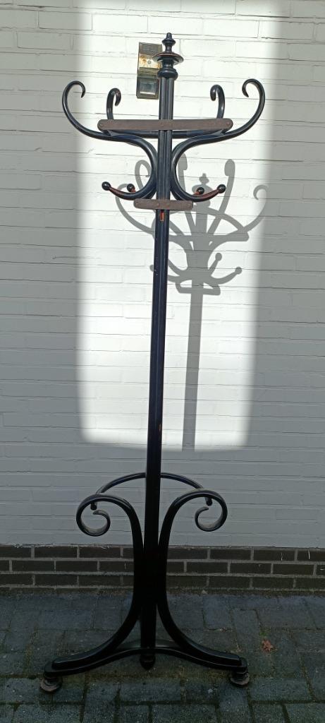 Antiek staande houten kapstok, Thonet kledinghanger, meubel, Huis en Inrichting, Woonaccessoires | Kapstokken, Gebruikt, Staande kapstok