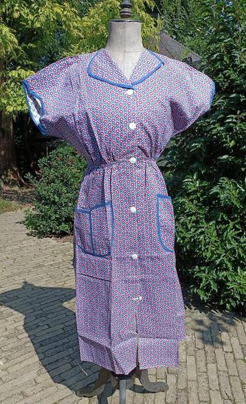Origineel vintage NIEUWE schort apron katoen mt M (SL8) beschikbaar voor biedingen
