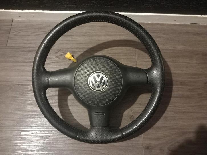 Vw polo 6n2 lupo gri stuur geperforeerd leder, Auto-onderdelen, Interieur en Bekleding, Oldtimer onderdelen, Overige automerken