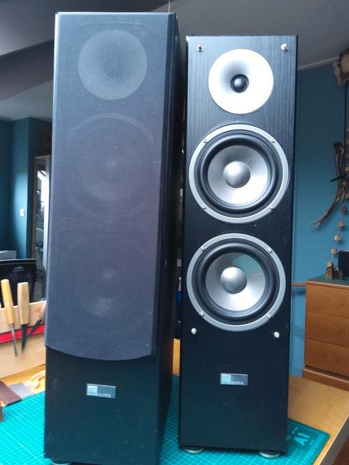 Pure Acoustic drieweg speakers., Audio, Tv en Foto, Luidsprekers, Gebruikt, Front, Rear of Stereo speakers, Overige merken, Ophalen