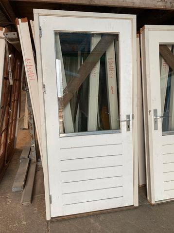 Achterdeur met kozijn, schuurdeur (B100xH215,5) beschikbaar voor biedingen