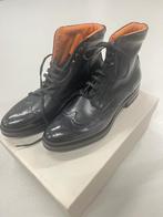 Santoni veter boots, nieuw en ongedragen maat 8,5, Kleding | Heren, Schoenen, Zwart, Boots, Nieuw, Ophalen of Verzenden