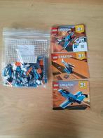 Legosets 31072 en 31099 Creator 3in1 raceauto en vliegtuig, Ophalen, Gebruikt, Complete set, Lego