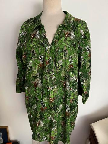 Agathe & Louise Blouse Jungle Design - Nieuw! beschikbaar voor biedingen