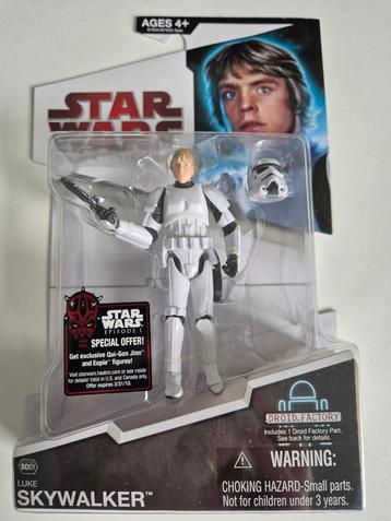 Star Wars TLC Red BD01 Luke Skywalker Stormtrooper Disguise beschikbaar voor biedingen
