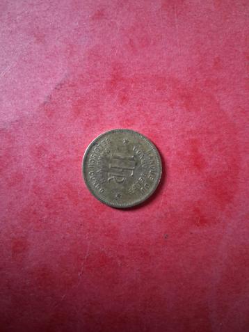 50 cent/1 Frank Belgisch Congo 1956/1944 beschikbaar voor biedingen