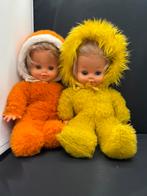 2 vintage bella poppen stoffen lijfjes geel en oranje, Ophalen of Verzenden
