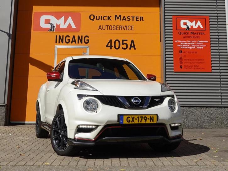 Nissan Juke 1.6 DIG-T Nismo RS, Auto's, Nissan, Bedrijf, Te koop, Juke, 360° camera, ABS, Achteruitrijcamera, Airbags, Airconditioning