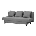 Ikea Asarum Alvdalen slaapbank sofa tweepersoons met kussens, Ophalen, Zo goed als nieuw, Tweepersoons, 140 cm