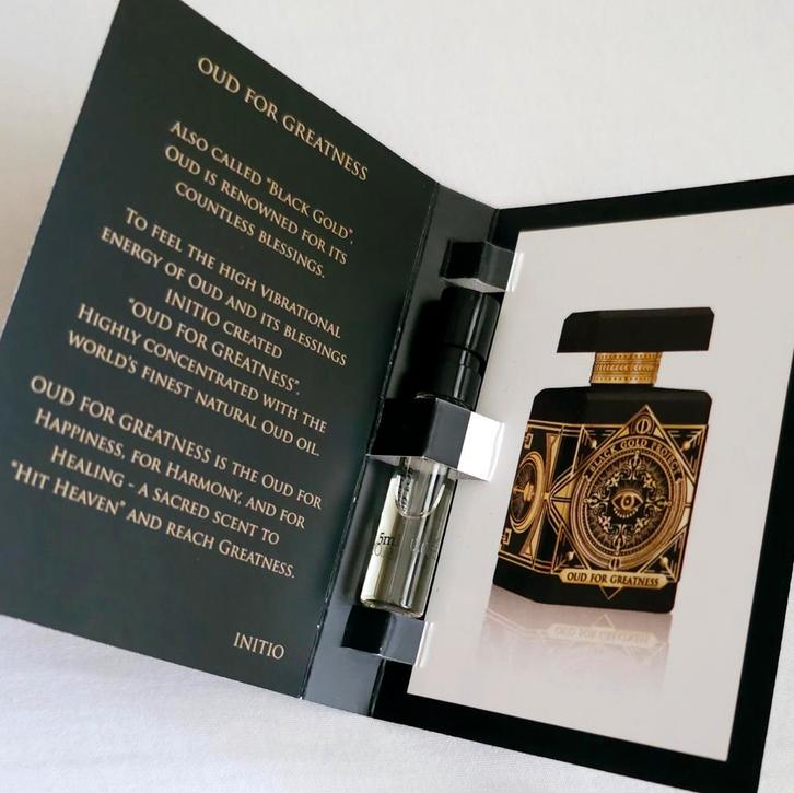 NU €5 ‼️ Initio Oud For Greatness niche parfum sample, Sieraden, Tassen en Uiterlijk, Uiterlijk | Parfum, Ophalen of Verzenden