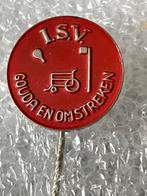 Vintage LSV Gouda en Omstreken Speldje, Ophalen of Verzenden, Gebruikt, Sport, Speldje of Pin