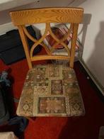 tafel met vier stoelen, Huis en Inrichting, Tafels | Eettafels, Ophalen, Minder dan 50 cm, Gebruikt, 50 tot 100 cm