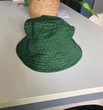 Unieke Dennengroene Bucket Hat Gestipt, Kleding | Dames, Hoeden en Petten, 55 cm (S, 6⅞ inch) of minder, Hoed, Ophalen of Verzenden