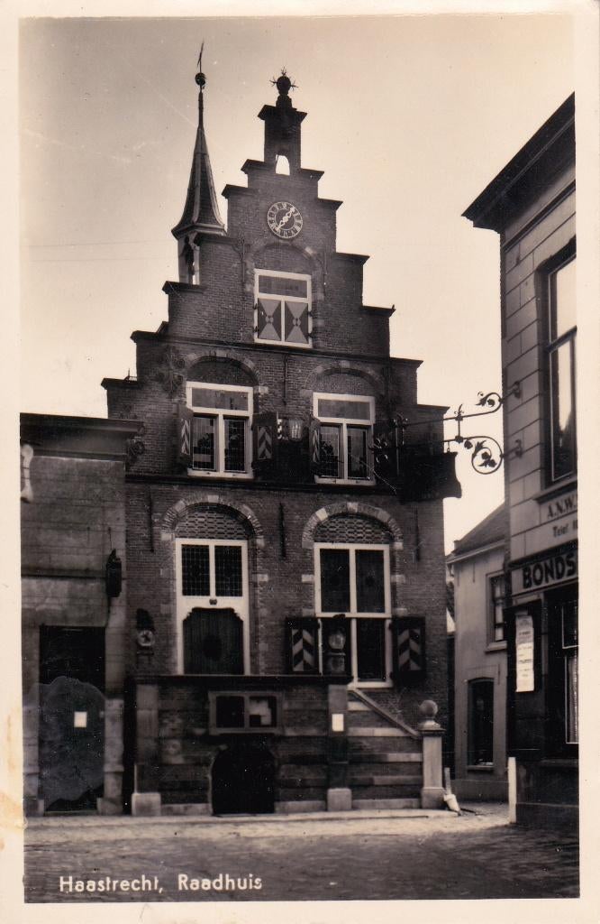 04688 Haastrecht - Raadhuis, Verzenden, 1940 tot 1960, Gelopen, Zuid-Holland