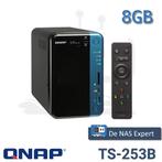 NAS QNAP TS-253B 8GB refurbished, Info@qnap.com, QNAP, Ophalen of Verzenden, Zo goed als nieuw