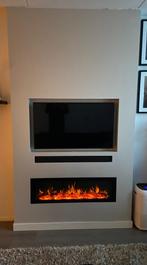 Cinewall incl elektrische haard, Ophalen, Zo goed als nieuw, Vrijstaande haard, Elektrische haard