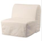 GEZOCHT Witte Lycksele hoes (1-persoons), Huis en Inrichting, Fauteuils, Ophalen of Verzenden, Gebruikt, Stof, 75 tot 100 cm