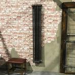 Instamat design CV handdoekradiator 6 Leden mat zwart, Doe-het-zelf en Verbouw, Verwarming en Radiatoren, 500 tot 800 watt, Cv-ketel of Combi-ketel