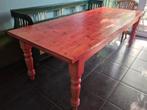 Robuuste tafel, Huis en Inrichting, Tafels | Eettafels, Ophalen, Gebruikt, 200 cm of meer, 50 tot 100 cm