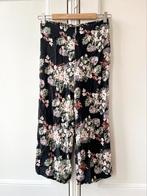 Vero Moda 3/4 zomerbroek zwart/flowers, maat M, Maat 38/40 (M), Zwart, Nieuw, Ophalen of Verzenden