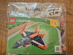Lego Creator 3 in 1, Supersonisch straalvliegtuig, Kinderen en Baby's, Speelgoed | Duplo en Lego, Ophalen of Verzenden, Zo goed als nieuw