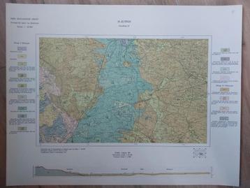 95 / Geologische kaart uit 1934 Zutphen kwartblad IV beschikbaar voor biedingen