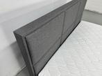 Nieuwe Grijze Boxspring met opbergruimte 140x200 cm, Huis en Inrichting, Slaapkamer | Bedden, Verstelbaar, 200 cm, Nieuw, Tweepersoons