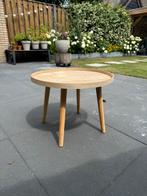 Gratis af te halen bijzettafel, Huis en Inrichting, Tafels | Bijzettafels, Minder dan 55 cm, Gebruikt, Rond, Ophalen of Verzenden