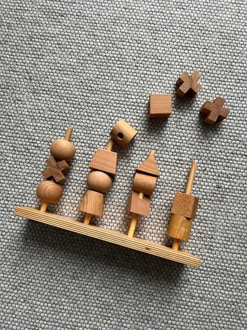Houten stapelpuzzel van Wooden Story beschikbaar voor biedingen