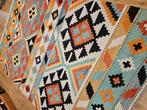 Handgeweven oosterse wollen kelim 296x294, Info@SlatsAntiek.nl, 150 tot 200 cm, Vof Slats Antiek, Ophalen of Verzenden