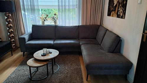 Hoekbank 2,5zits+hoekziteiland rechts, Huis en Inrichting, Banken | Bankstellen, Zo goed als nieuw, Vierpersoons of meer, 150 cm of meer
