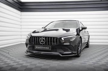 Voorlip spoiler sideskirt diffuser - Mercedes CLA C118 19+ beschikbaar voor biedingen