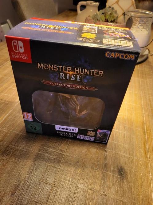 Monster Hunter Rise - Switch - Collector's Edition |ZGAN|, Spelcomputers en Games, Games | Nintendo Switch, Zo goed als nieuw