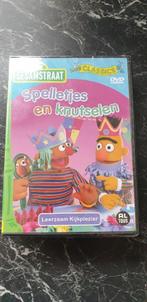 Dvd Sesamstraat spelletjes en knutselen, Cd's en Dvd's, Alle leeftijden, Gebruikt, Ophalen of Verzenden, Educatief