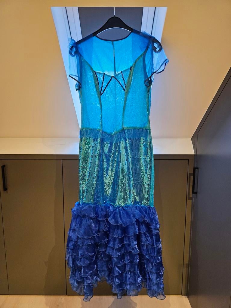 Verkleed jurk lang, Maat 38/40 (M), Carnaval, Ophalen of Verzenden, Zo goed als nieuw