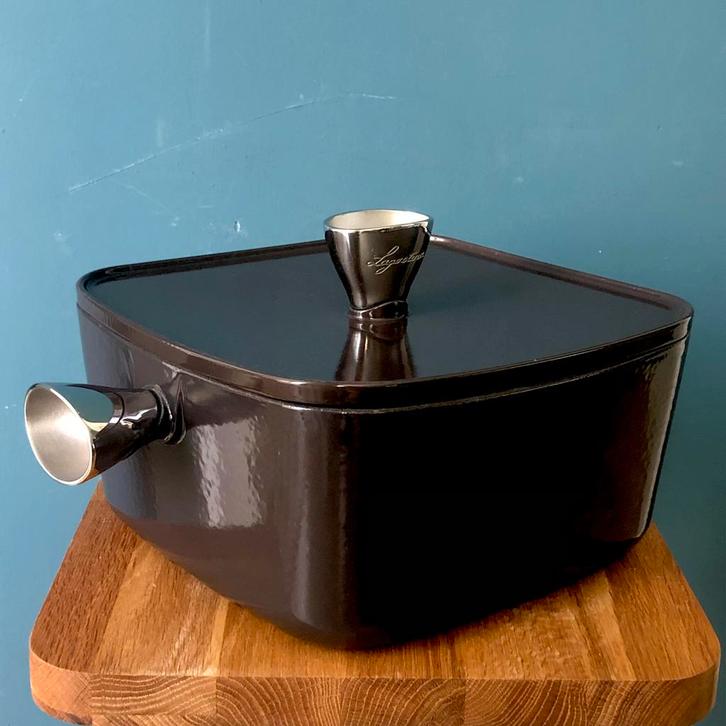 Lagostina stoof- en grillpannen, Huis en Inrichting, Keuken | Potten en Pannen, Nieuw, Koekenpan of Braadpan, Gietijzer, Ophalen of Verzenden