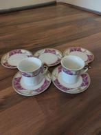 Bavaria Fine Porcelain- 5schotels+2Kopjes, Antiek en Kunst, Antiek | Servies los, Ophalen of Verzenden