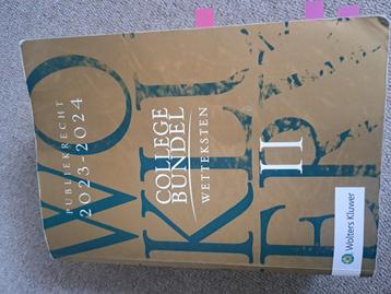 Collegebundel 2023-2024 beschikbaar voor biedingen