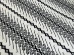 Batik Mandra Stof - 4,60 x 1,09 m, Wit, Ophalen of Verzenden, 30 tot 120 cm, Katoen
