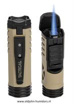 XIKAR SIGAARAANSTEKER TACTICAL JETFLAME DARK EARTH sas64, Verzenden, Nieuw, Aansteker