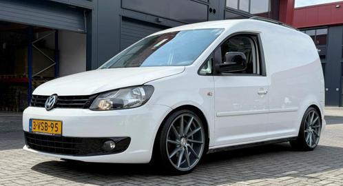 DIKKE VW CADDY GTI STOELEN, VERLAAGD, NIEUWE 19INCH VELGEN, Auto's, Bestelauto's, Particulier, ABS, Alarm, Android Auto, Bluetooth