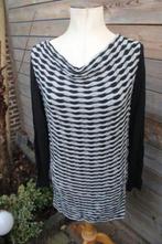 Tuniek zwart/ grijs Evelin Brandt mt 42 Vaste prijs OPRUIMIN, Kleding | Dames, Zwart, Maat 42/44 (L), Ophalen of Verzenden, Zo goed als nieuw