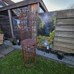 Ijzeren wijnrek/ drankenrek, Ophalen, Zo goed als nieuw, Metaal, 75 cm of meer