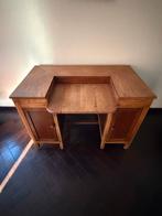 Prachtig vintage eiken klein buro/bureau jaren 50, Ophalen