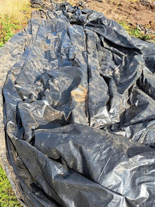 Landbouwplastic & Gronddoek, Doe-het-zelf en Verbouw, Zeil en Folie, Gebruikt, Folie, 15 m² of meer, Ophalen