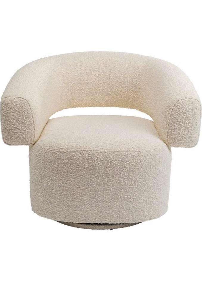 Kare Design Maye Draaifauteil, Huis en Inrichting, Fauteuils, Zo goed als nieuw, Stof, 75 tot 100 cm, Ophalen of Verzenden